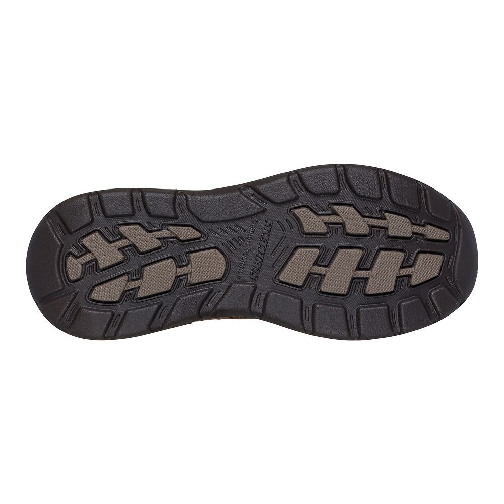 Мужская обувь Skechers Hands Free Slip-ins Relaxed Fit Arch Fit Motley Milo, черный — фото 4