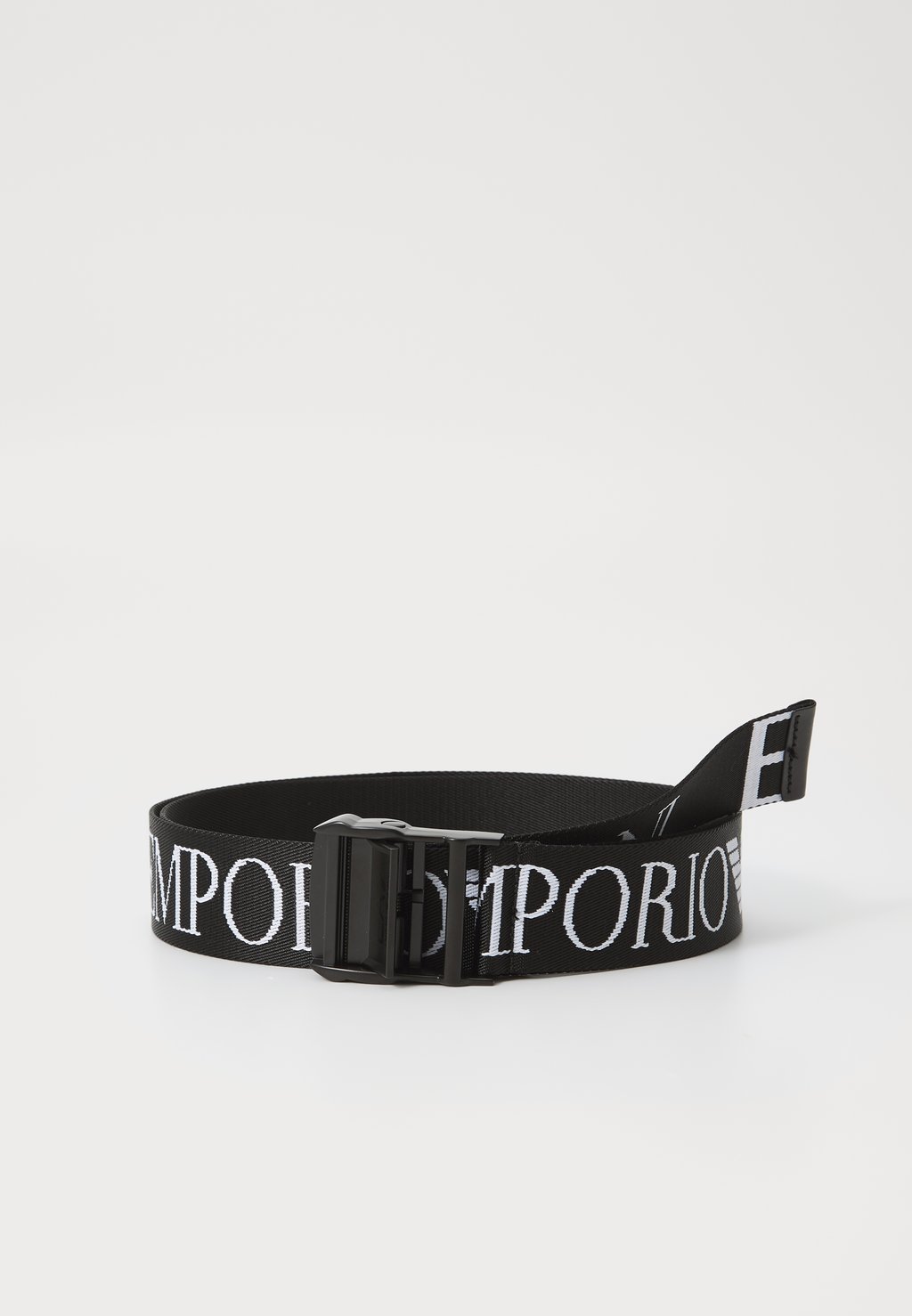

Пояс TRAIN ALLOVER BELT UNISEX EA7 Emporio Armani, черный