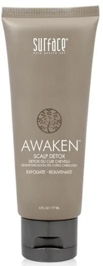 Surface Hair - Awaken Терапевтическая детоксикация кожи головы - Натуральные ингредиенты для тонких волос и здоровья кожи головы - 173 мл
