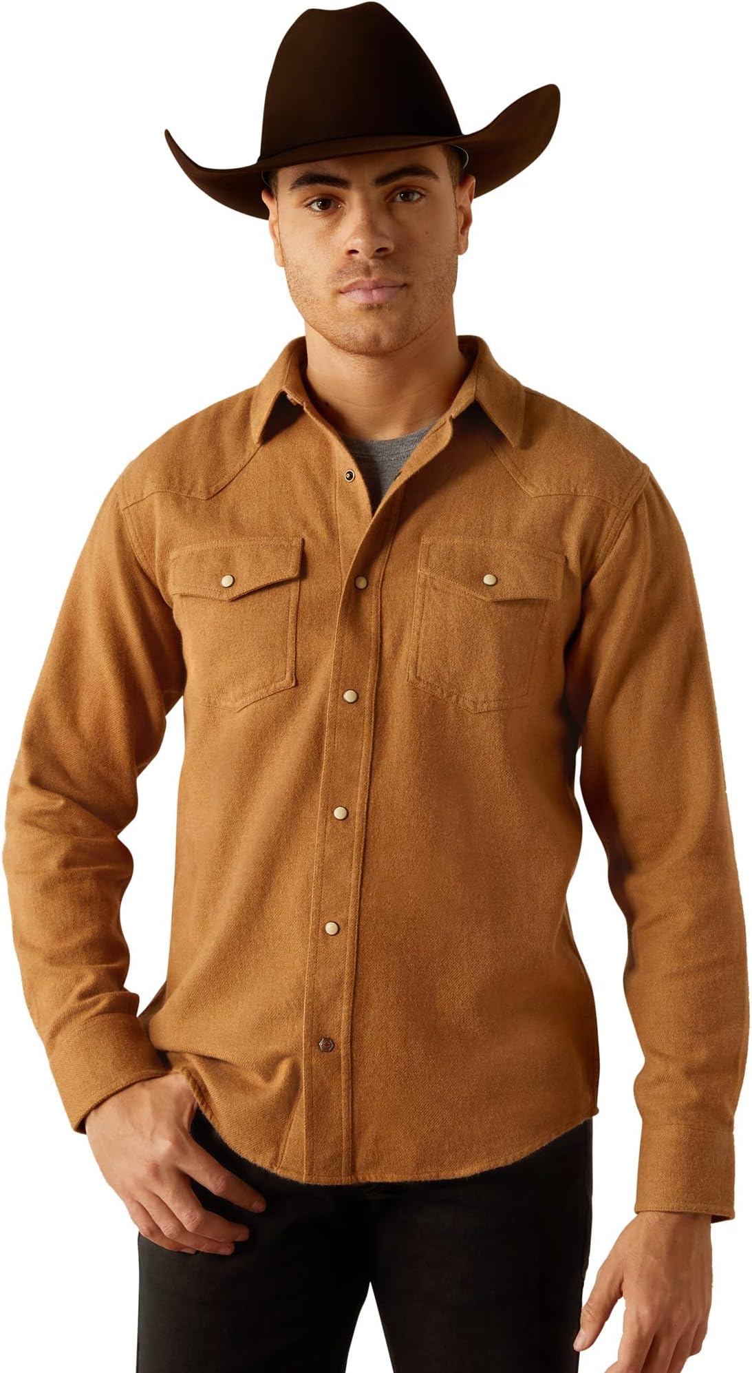 

Рубашка Ariat Hyde Retro Fit Shirt, цвет Pale Khaki