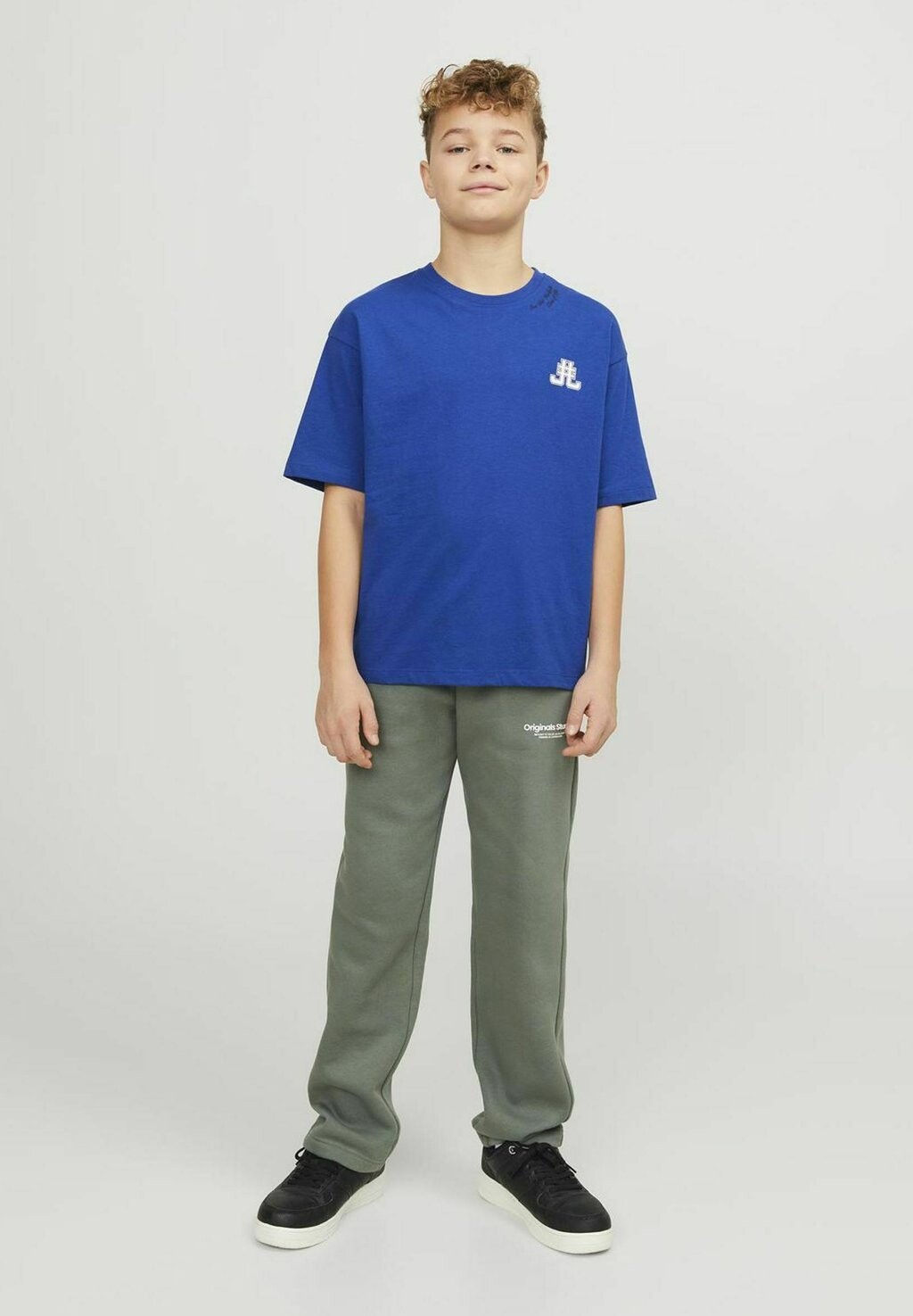 

Футболка с принтом Jack & Jones Junior, цвет mazarine blue