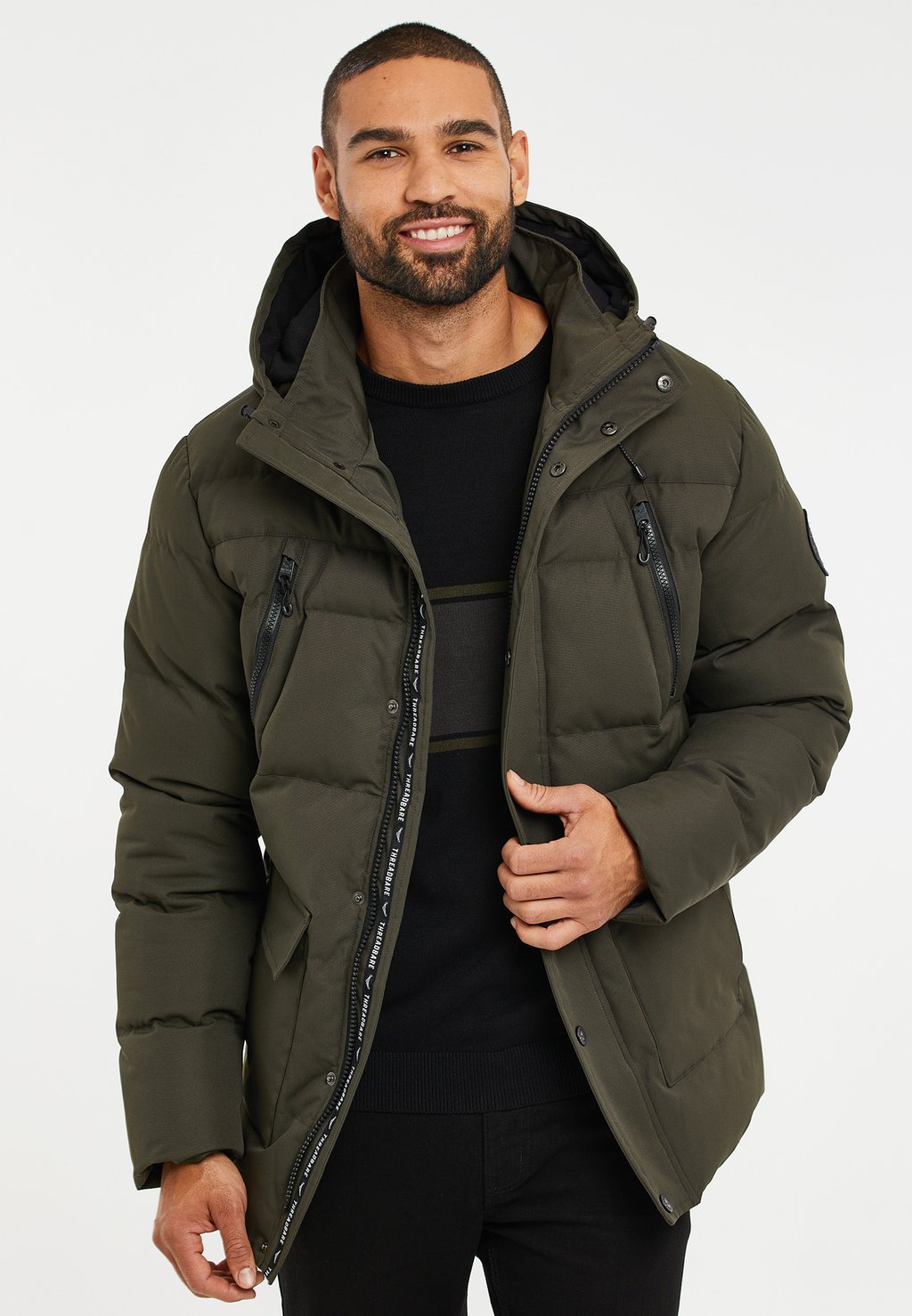 

Зимняя куртка JACKTON Threadbare, оливковый