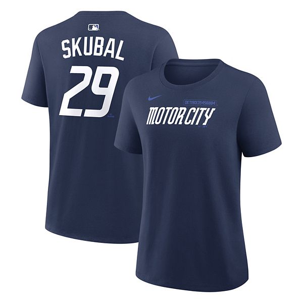 Женская футболка Tarik Skubal Detroit Tigers City Connect с именем и номером Nike — фото 2