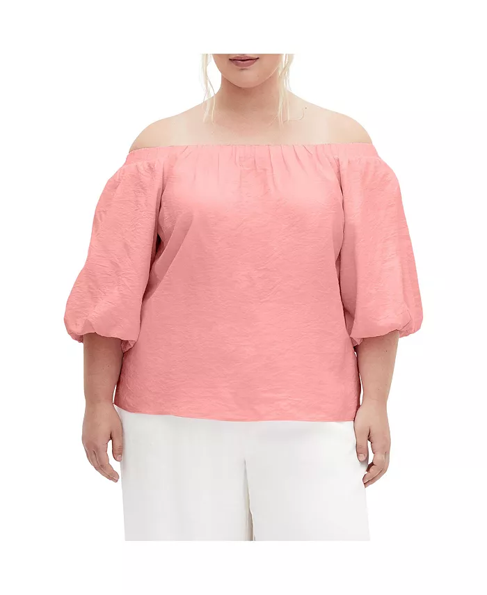

Топ Haven Plus Size CITY CHIC, розовый