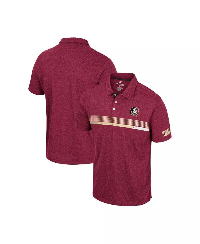 

Мужская гранатовая рубашка поло Florida State Seminoles No Issueo Colosseum