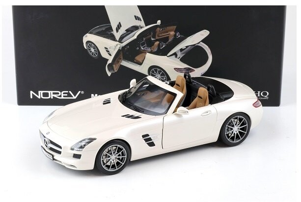 

Norev Mercedes Benz Sls Amg Roadster Белый 2 1:18 183491