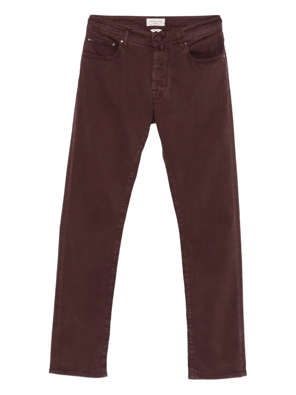 

Брюки Scoot из хлопка с пятью карманами JACOB COHEN, коричневый