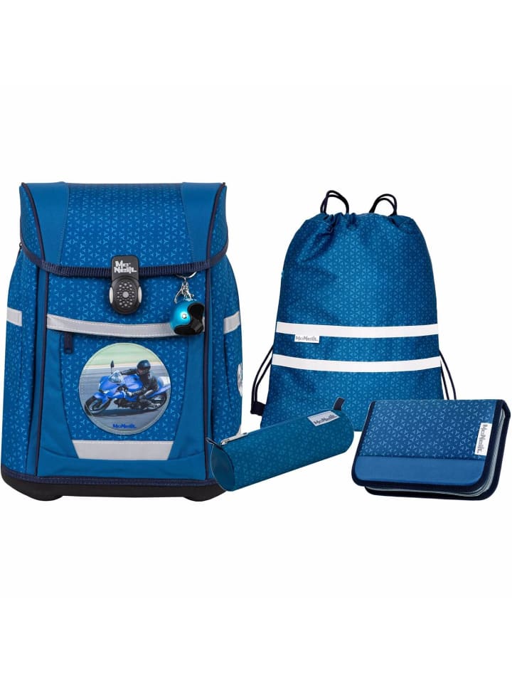 

McNeill Набор школьных сумок TENERO из 5 предметов, цвет TETRA, синий
