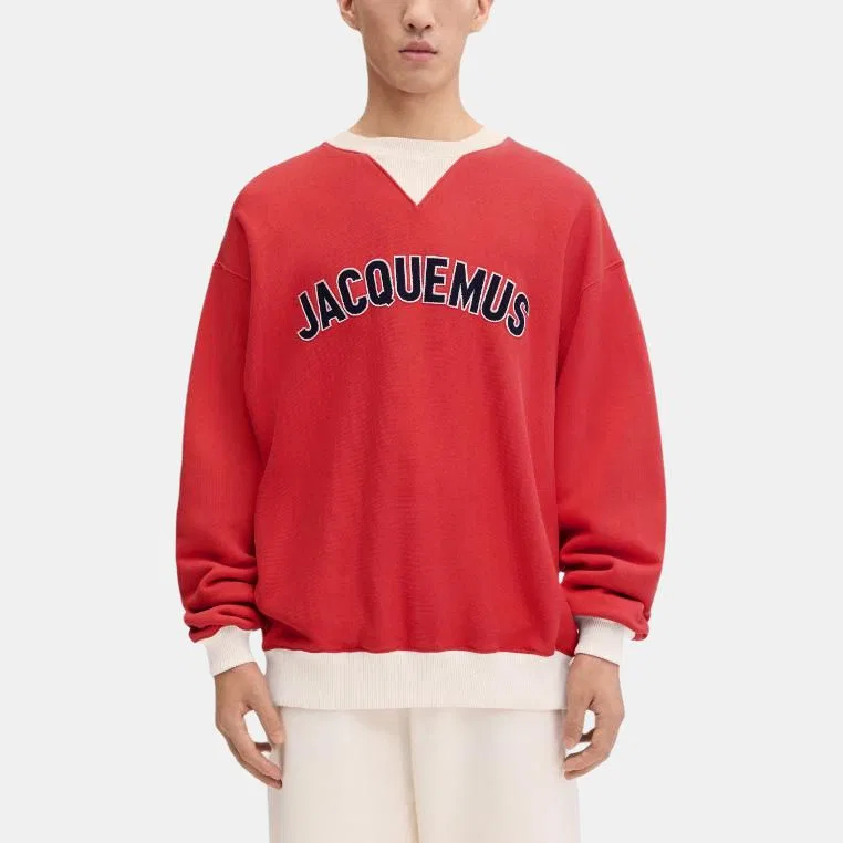 Бейсбольная толстовка Jacquemus, Red — фото 3