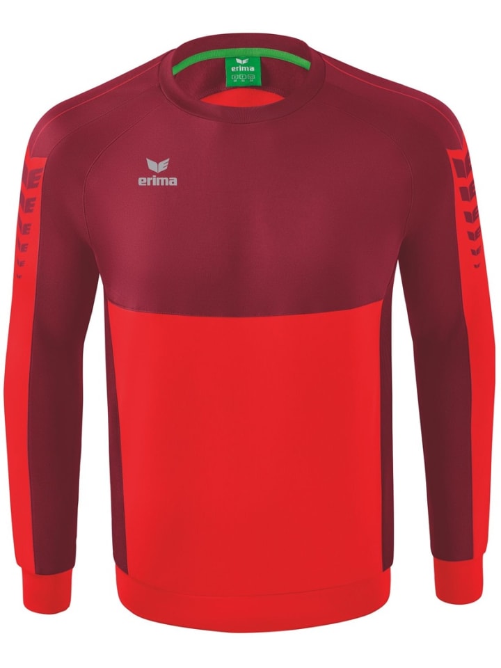 

Пуловер Six Wings Sweatshirt erima, красный