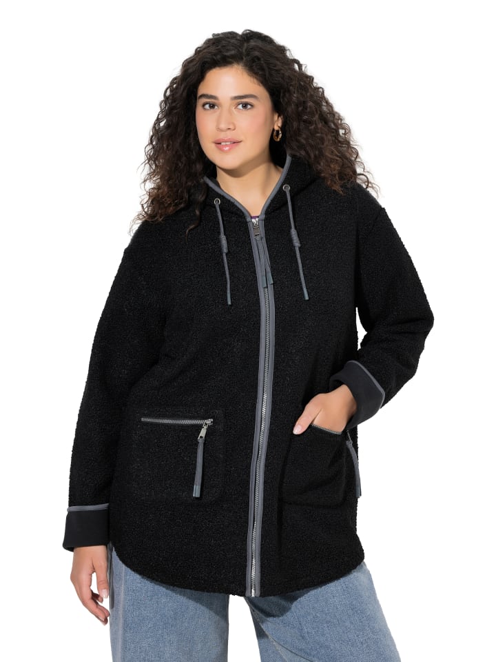 

Ulla Popken Черная толстовка