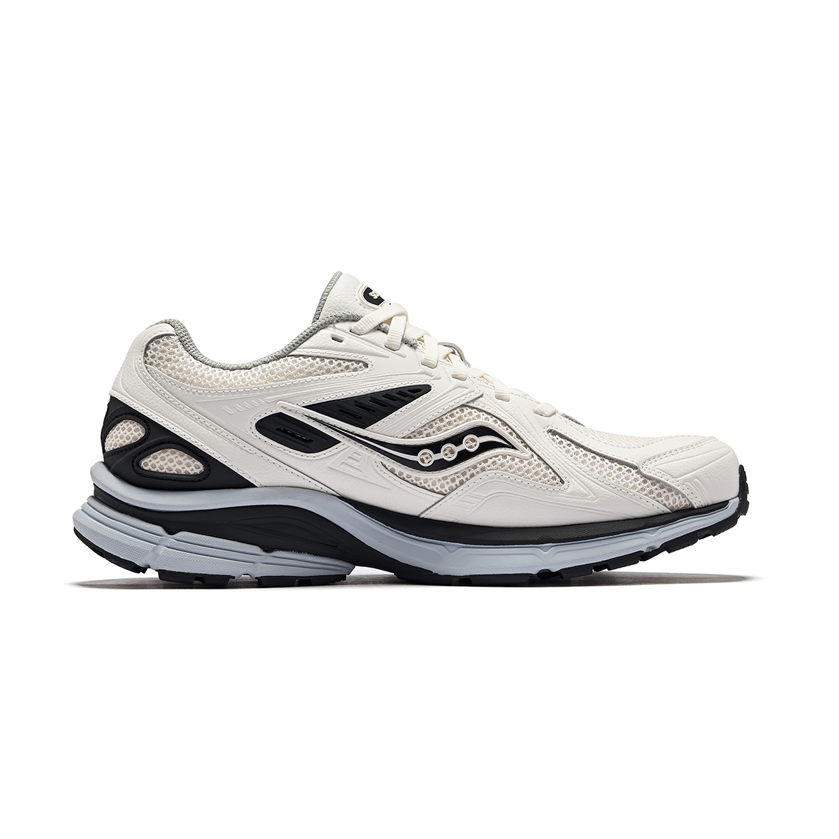 Saucony Кинвара Элит 4 устойчивые к истиранию дышащие легкие низкие повседневные беговые кроссовки унисекс бежево-черные, цвет Beige Black — фото 3