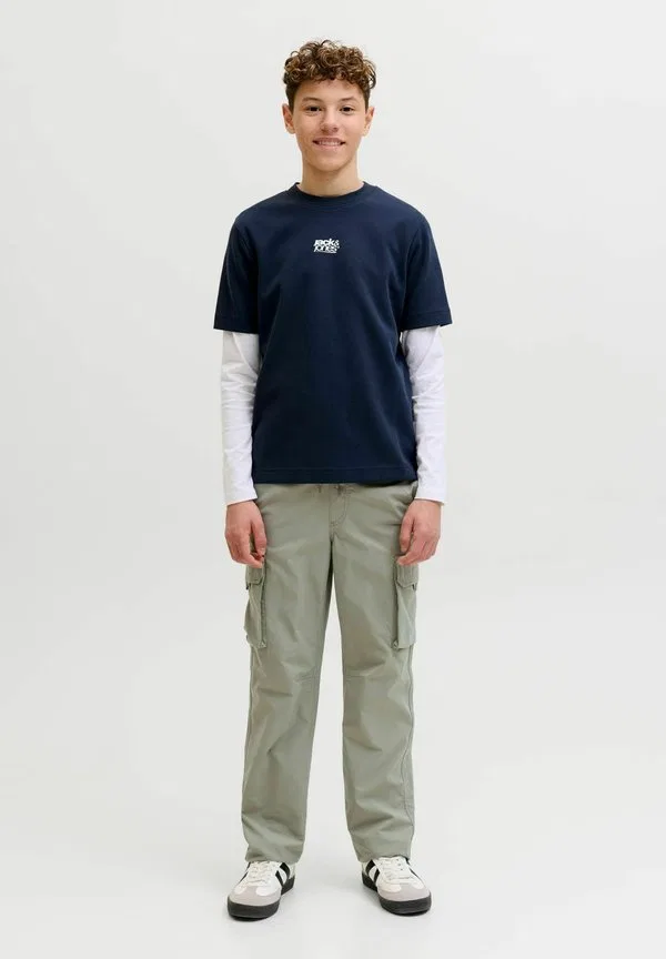 Брюки-Карго свободного кроя Jack & Jones Junior, Vetiver