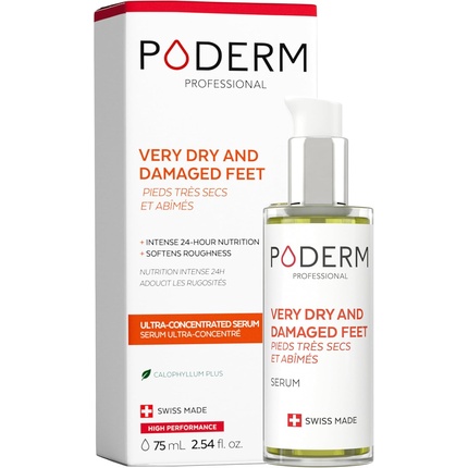 

Очень сухие и поврежденные ноги, восстанавливающее и питающее средство 24 часа Poderm