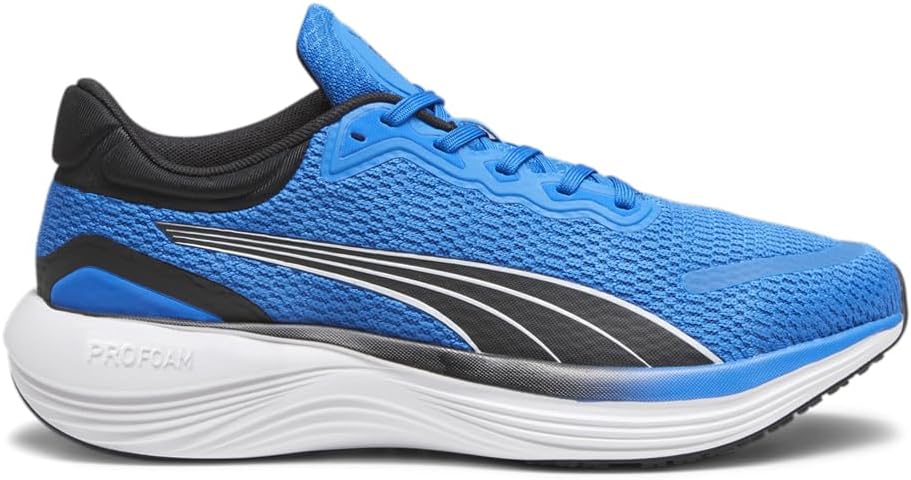 Мужские кроссовки для бега Puma Scend Pro, белый/черный/синий — фото 2