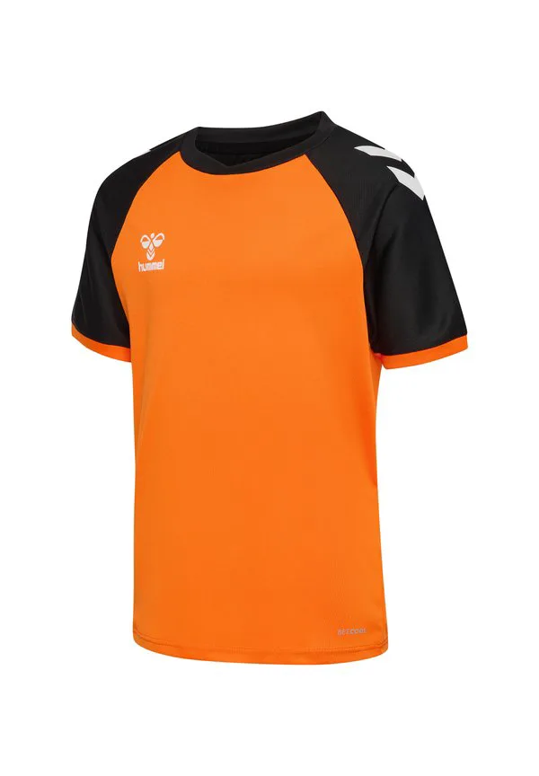 Спортивная футболка лиги ss Hummel, Orange Tiger Black — фото 4