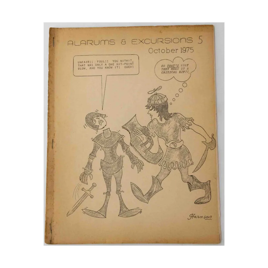

Журнал #5 October 1975, Alarums & Excursions
