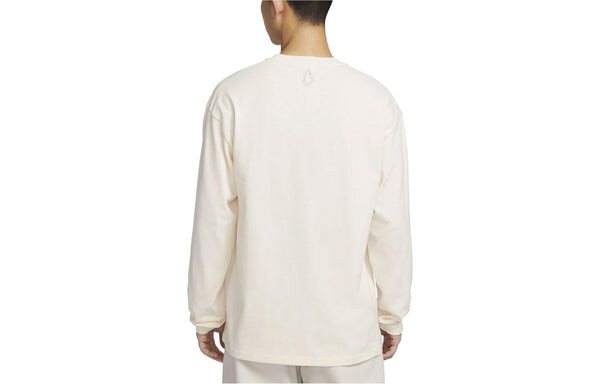 Футболка Nike Sportswear Nai-Ke Long Sleeve T-Shirt 'Beige', бежевый — фото 2