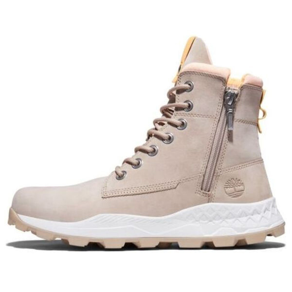 

Кроссовки brooklyn side zip boot 'beige' Timberland, бежевый