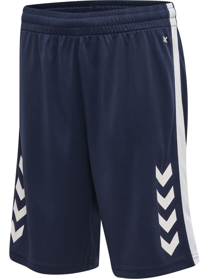 Спортивные штаны Hummel Verstellbare Taille Shorts Hmlcore Basketball Kinder, цвет MARINE — фото 4