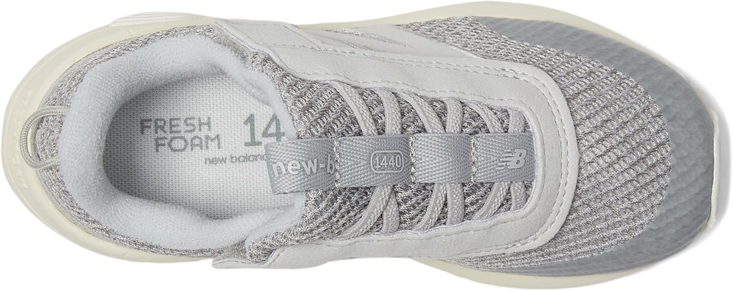 Кроссовки для маленьких мальчиков New Balance 1440 V1 на липучке, Brighton Grey/Angora — фото 2