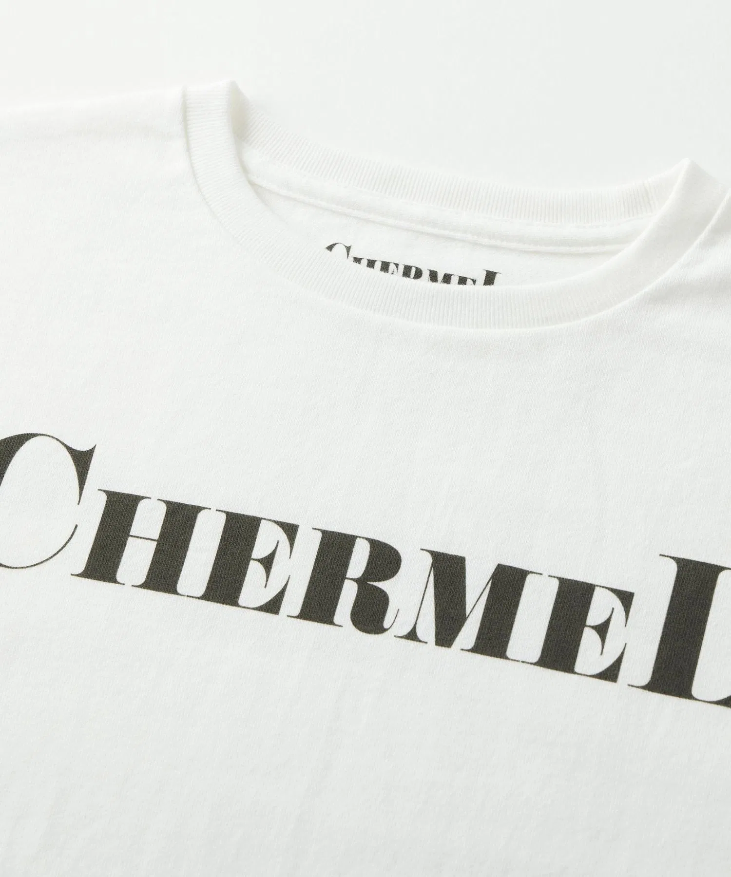 Детская футболка из хлопка CHERMEL с логотипом белая — фото 3