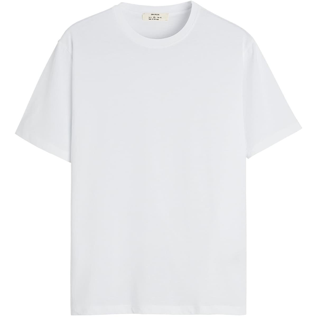 

Футболка Zara Lightweight Short, белый