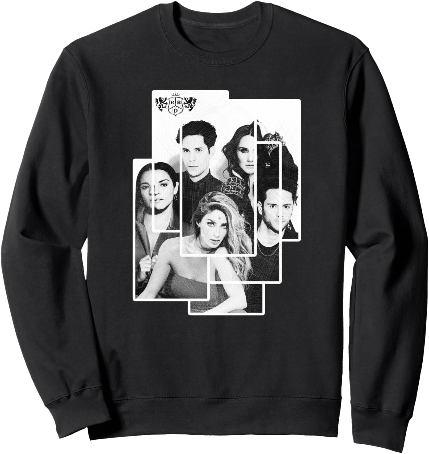 

Толстовка для концертов RBD Rebelde Tour 2023 Rebelde, черная Rebelde Rbd