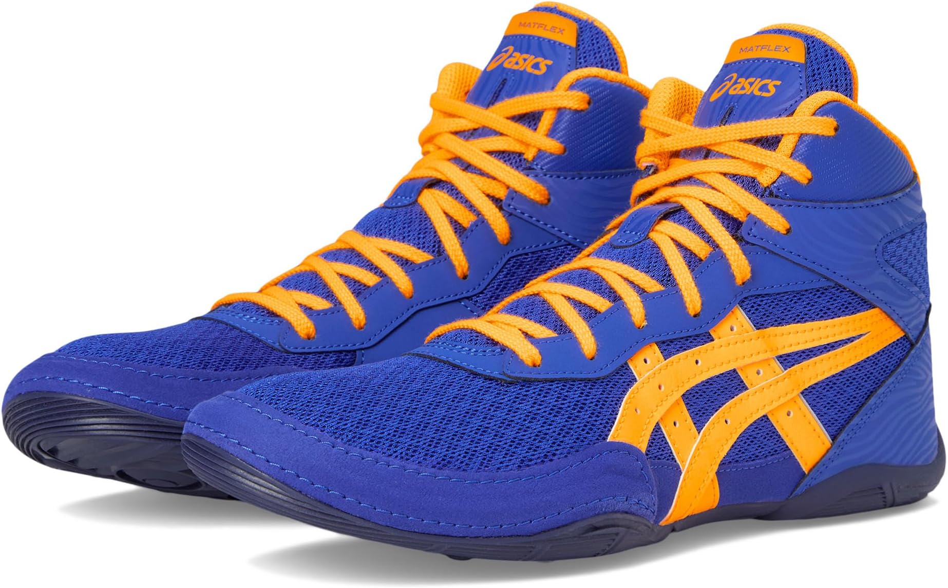 

Кроссовки ASICS Matflex 7, цвет Dark Cobalt/Orange Pop