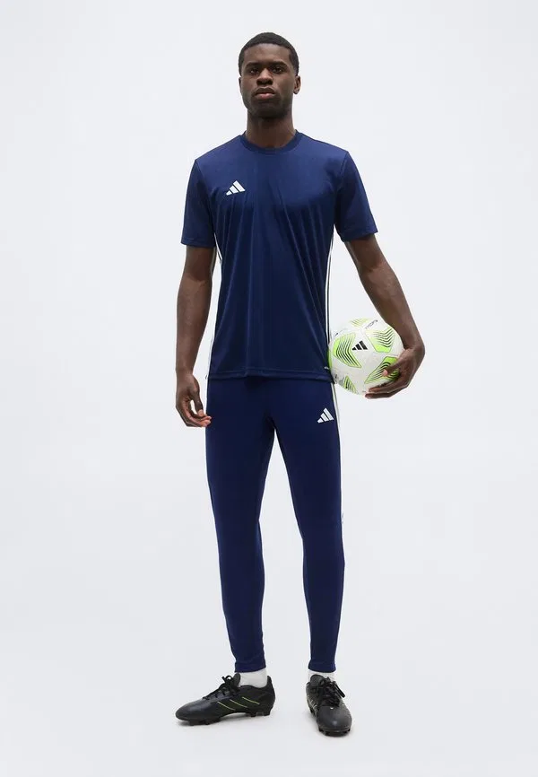 Трусы-Тренировочные штаны tiro 26 essentials, спортивные штаны Adidas Performance, Dark Blue/Bright Royal/White — фото 2