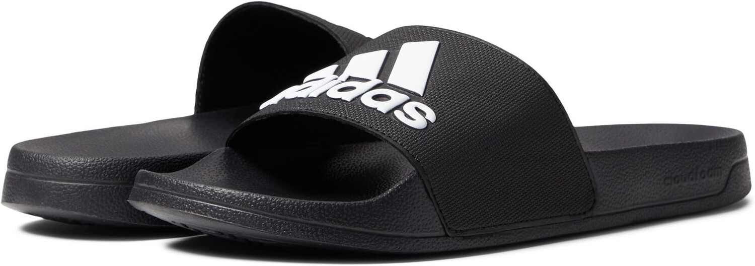 

Сандалии Adilette Shower adidas, цвет Black/White/Black