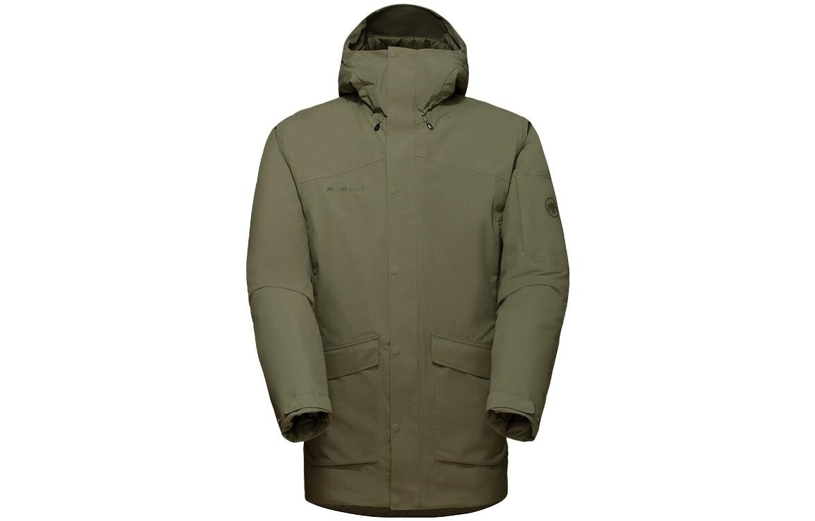 

Куртка Chamuera HS мужская, цвет ящерицы зеленый Mammut