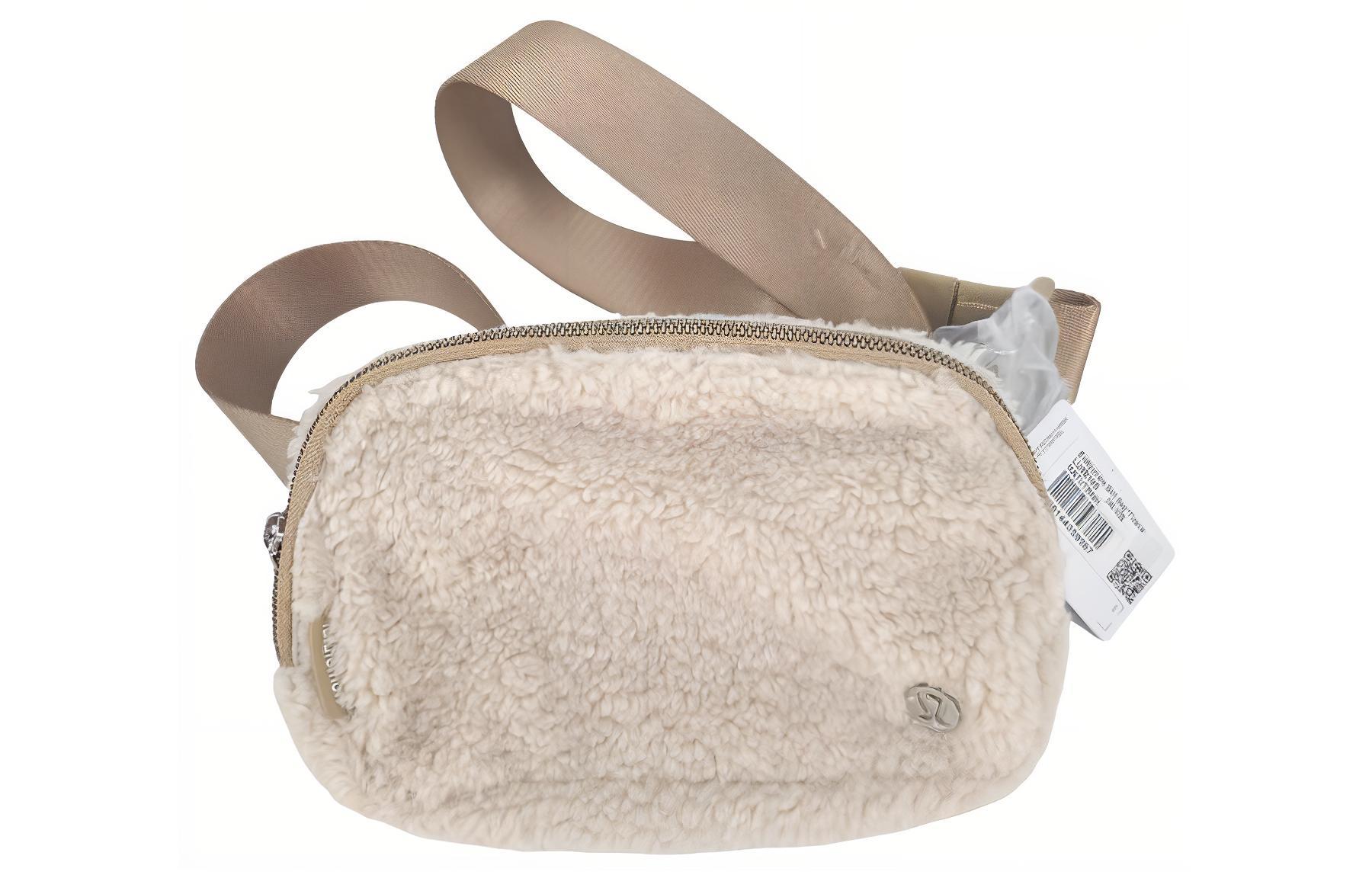 

Lululemon Кроссбоди флисовая поясная сумка натуральный айвори, Natural Ivory