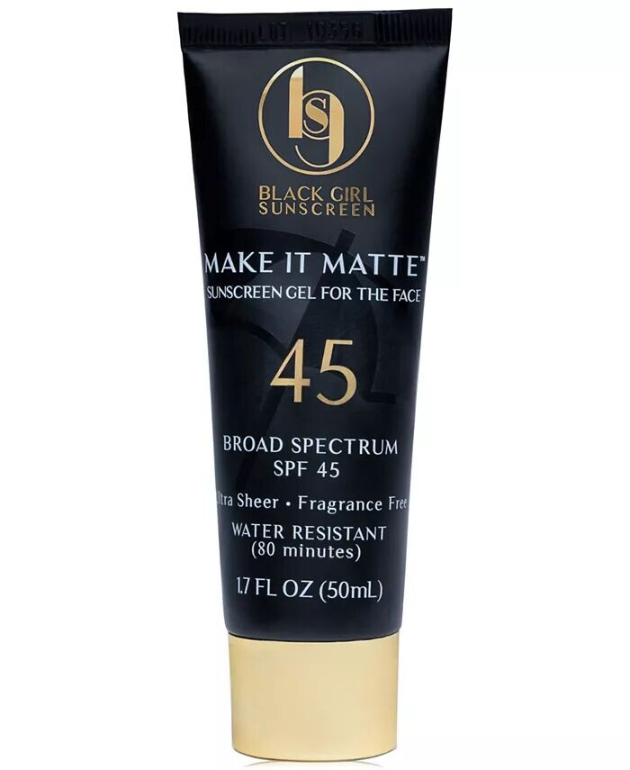 Солнцезащитный крем Make It Matte SPF 45, 1,7 унции Black Girl Sunscreen — фото 3