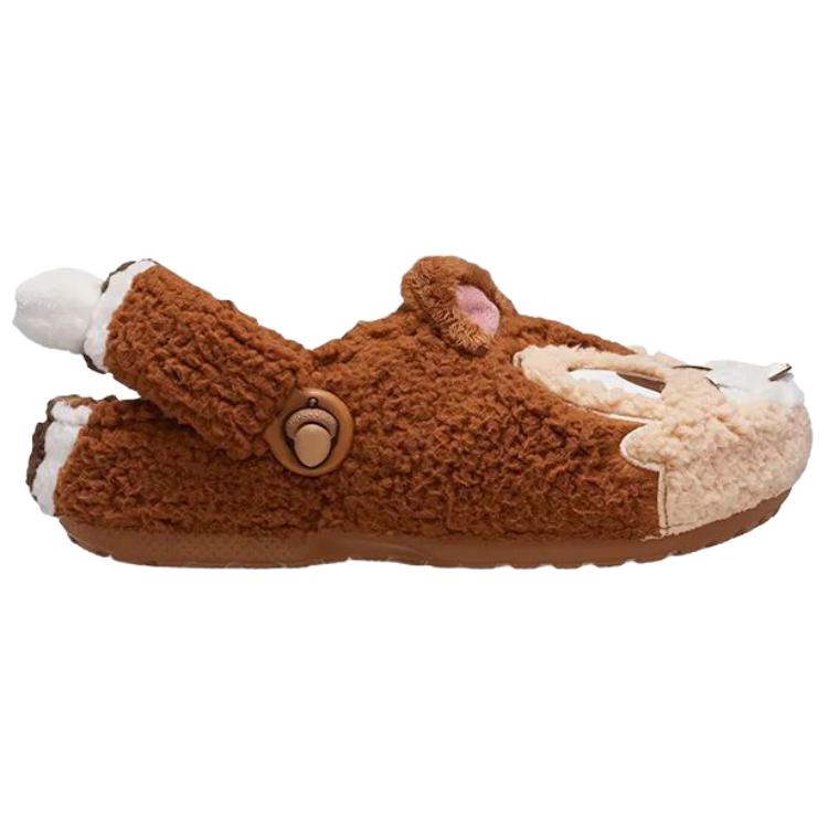 Crocs Disney x Chip 'N Dale классические клоги унисекс Brown — фото 3