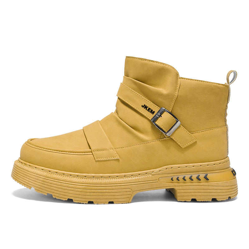

Короткие мужские ботинки Martin до середины голени JKEM, Yellow