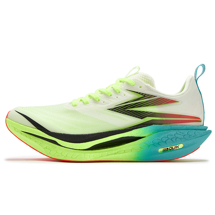 

361° Flame 4 ET с амортизацией, устойчивые к истиранию и скольжению, низкие кроссовки для бега унисекс Neon Solar Yellow