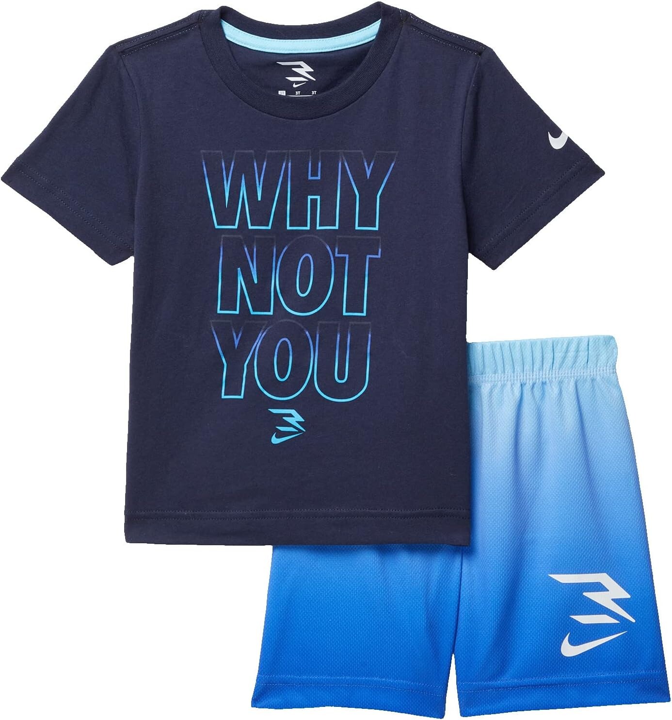 

Детский набор Nike Why Not You Gradient Set, цвет Obsidian