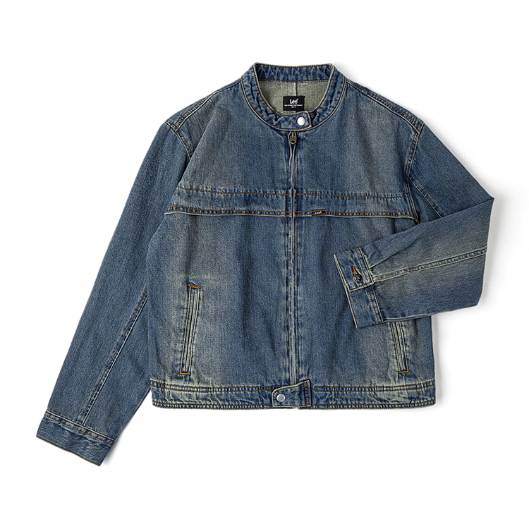 

Lee Джинсовая куртка женская средняя синяя, Medium Blue