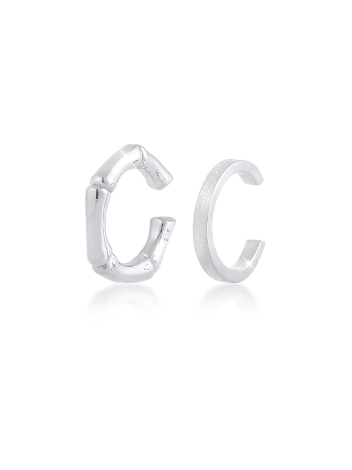 

Elli Серьги из серебра 925 пробы с бамбуковым стержнем