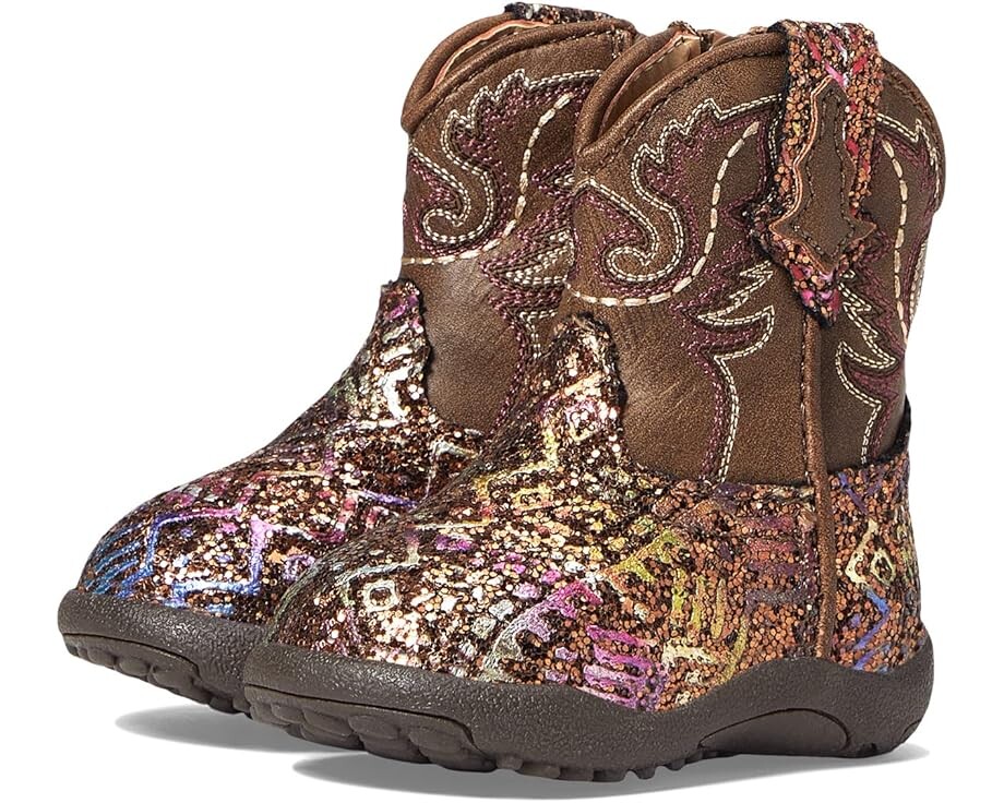 

Ботинки Roper Kids Cowbaby Glitter Aztec, коричневый