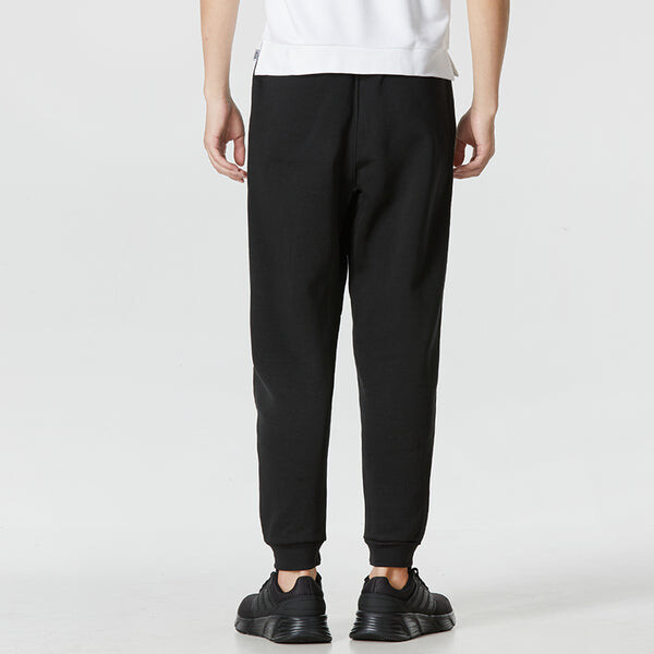 Спортивные штаны Men's adidas Internal Pant Solid Color Casual Bundle Feet Sports Pants/Trousers/Joggers Black, черный — фото 4