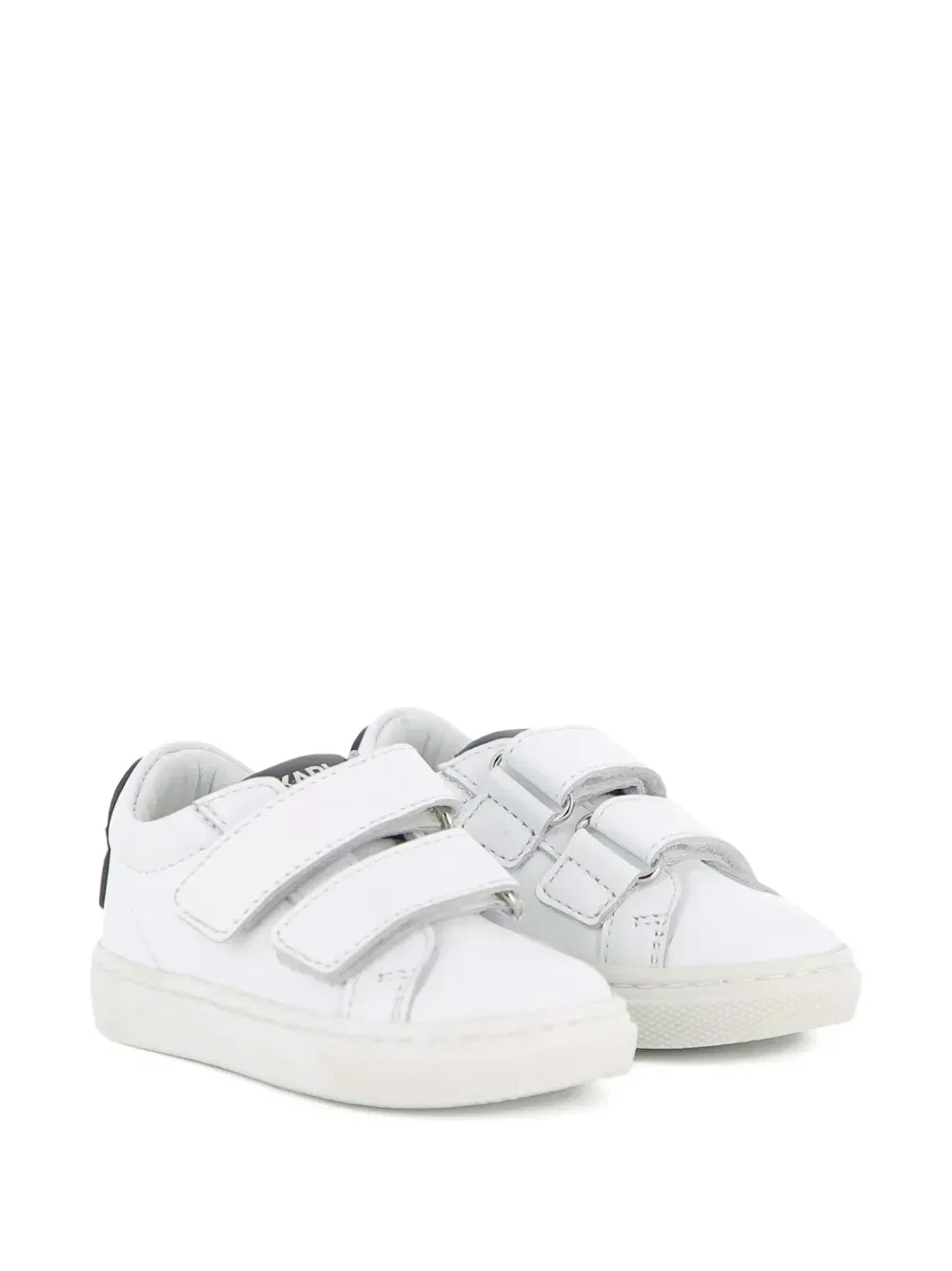 Кроссовки с аппликацией KARL LAGERFELD KIDS, белый