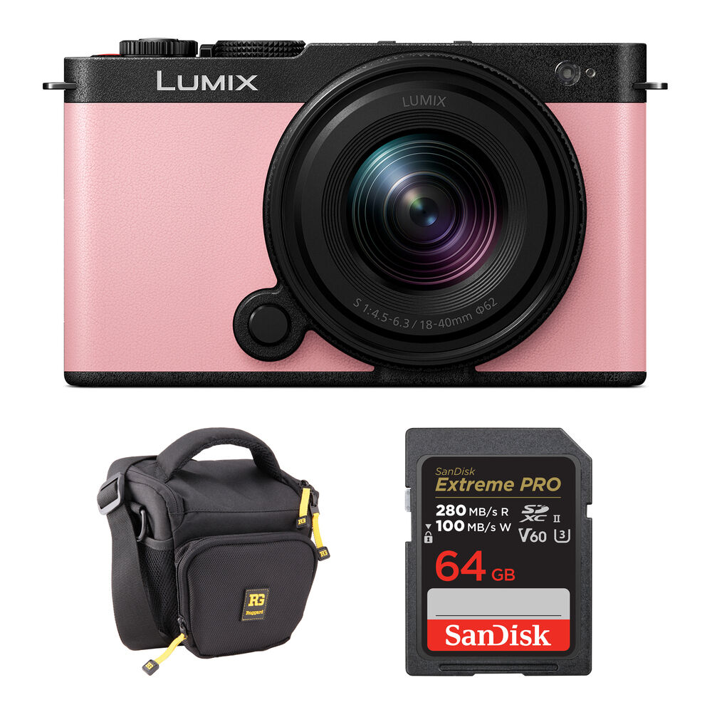 

Беззеркальная камера Panasonic Lumix S9 Mirrorless Camera with 18-40mm f/4.5-6.3 Lens