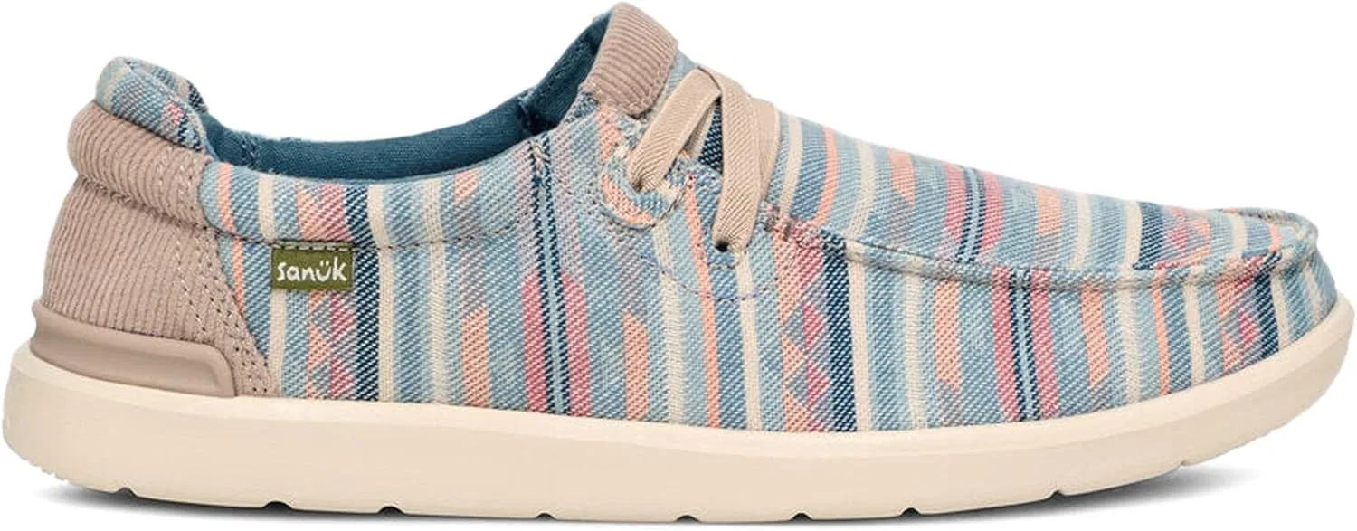 Мужские туфли Sanuk Shaka Lite 2 SL, Blue Multi — фото 2