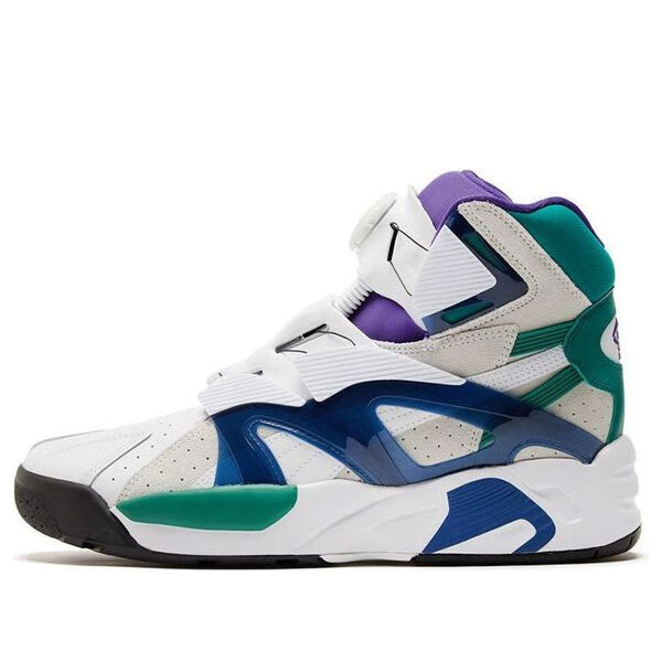 

Кроссовки disc system weapon discstory mid sneakers white/green/blue Puma, белый