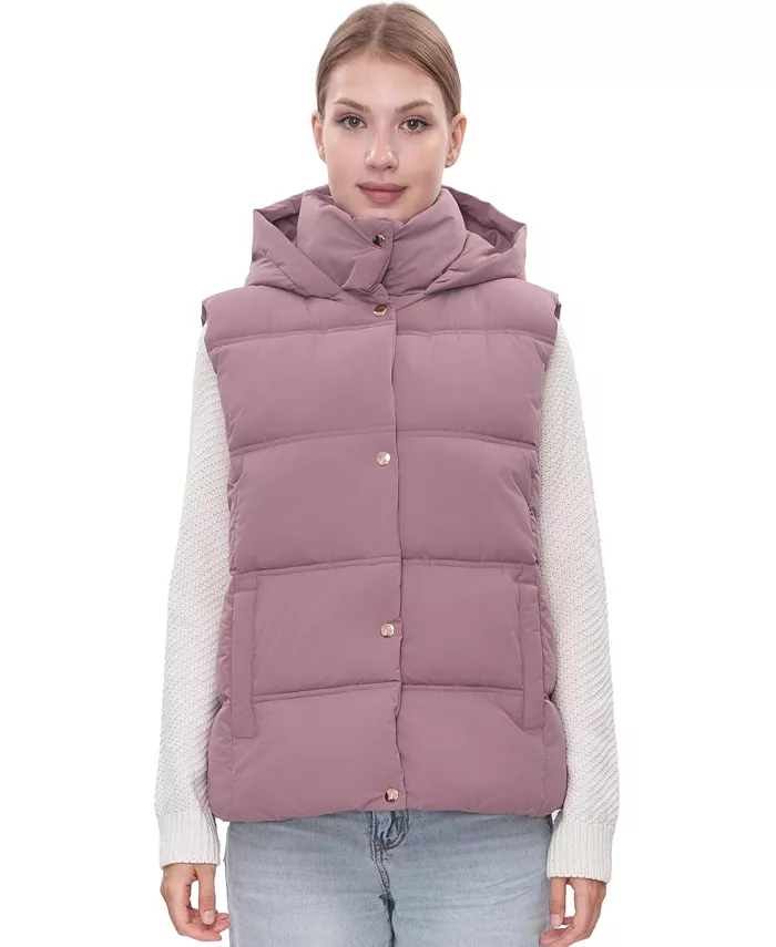 

Женский стеганый жилет средней толщины Rokka&Rolla, фиолетовый