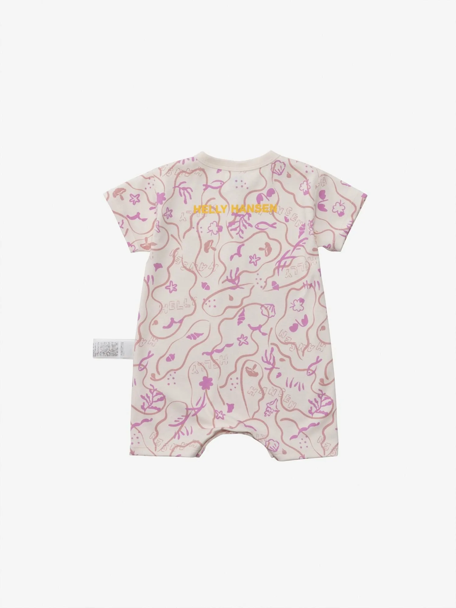Детский комбинезон с короткими рукавами и принтом My First HH Helly Hansen, Bundle Pink — фото 3