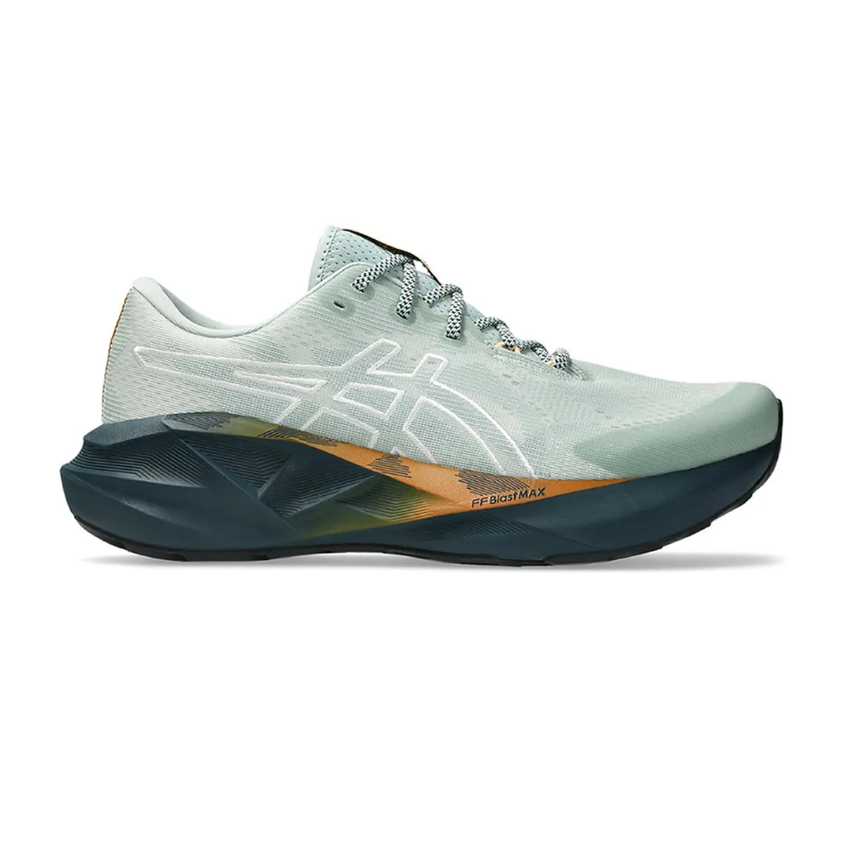 

Мужские беговые кроссовки Novablast 5 TR Asics, зеленый/серый