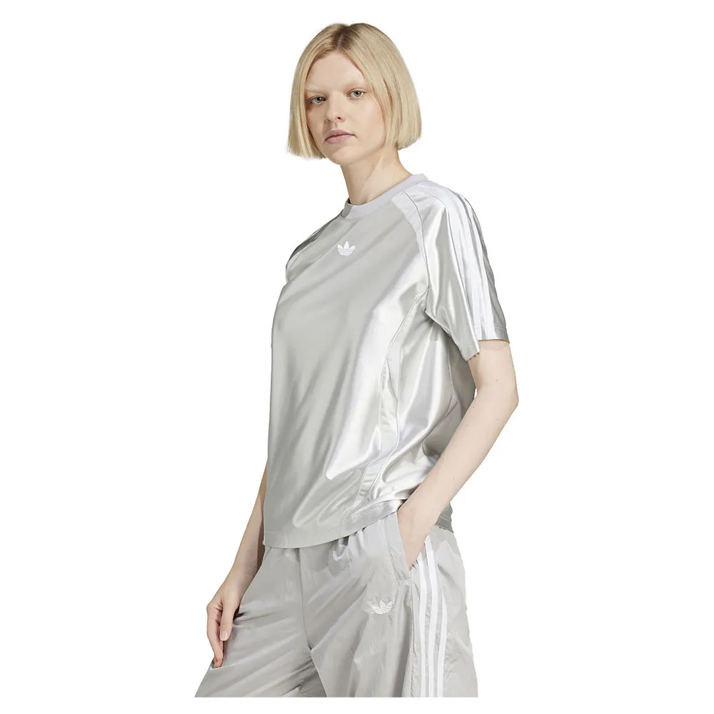 

Футболка с коротким рукавом adidas Originals Adicolor Teamgeist Loose, серый